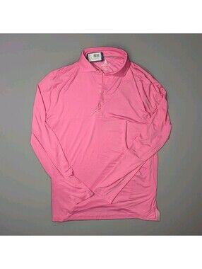 johnnie o featherweight polo Long Sleeve Swing Cabo Pink Small